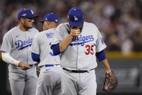 NLDS Dodgers Diamondbacks baseball