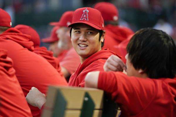 Athletics Angels baseball