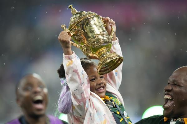 APTOPIX Rugby RWC Final New Zealand South Africa