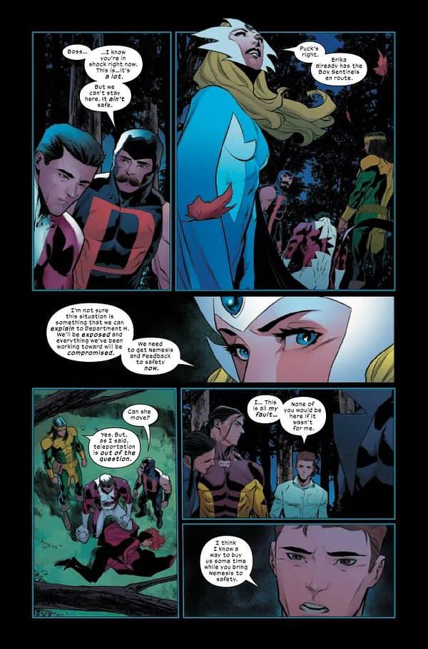 Interior preview page from ALPHA FLIGHT #4 LEonARD KIRK COVER