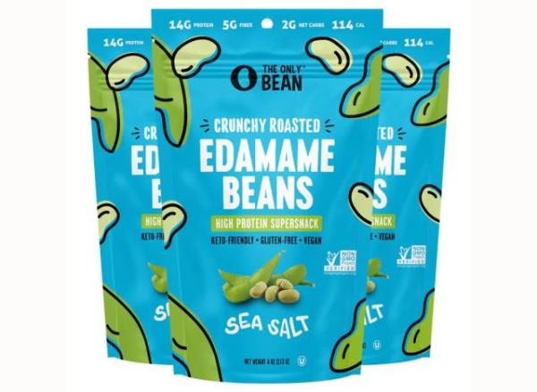 The only Bean Crunchy Roasted Edamame Beans