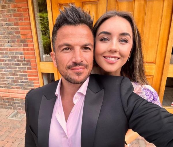 Peter Andre and Emily MacDo<em></em>nagh