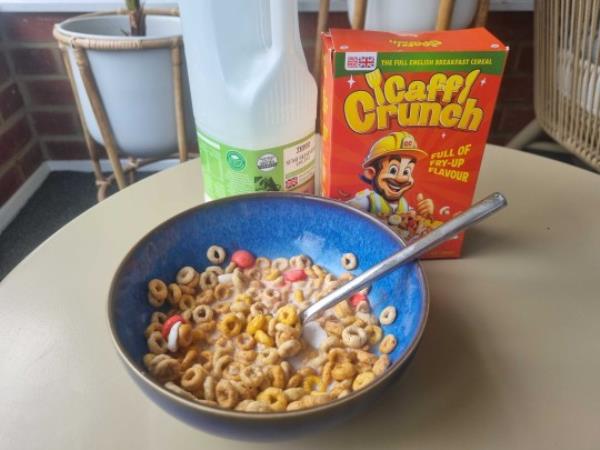 My breakfast this morning (Picture: Rachel Moss)