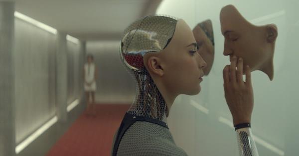 Alicia Vikander as Ava, an artificial intelligence and android