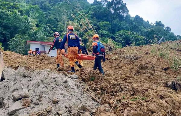 菲律宾山体滑坡死亡人数上升至71人，仍有数十人失踪