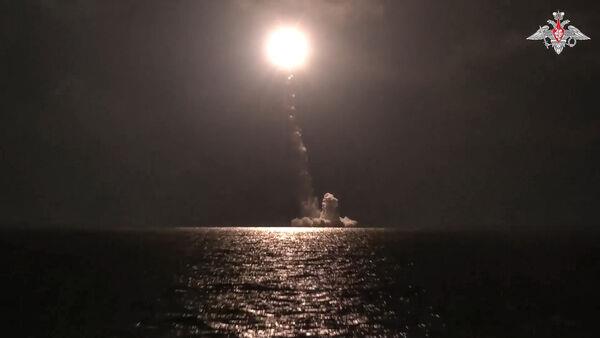 Russia ‘test-fires interco<em></em>ntinental ballistic missile from new nuclear sub’