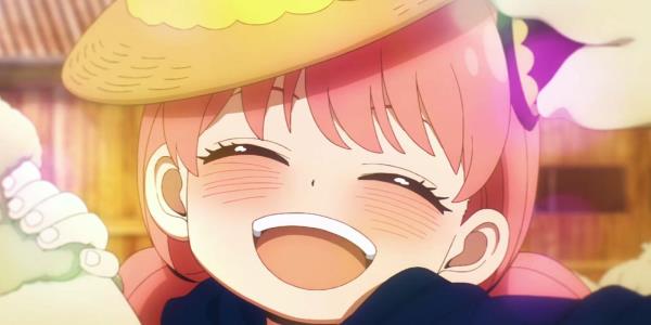 Anya smiling in Spy x Family