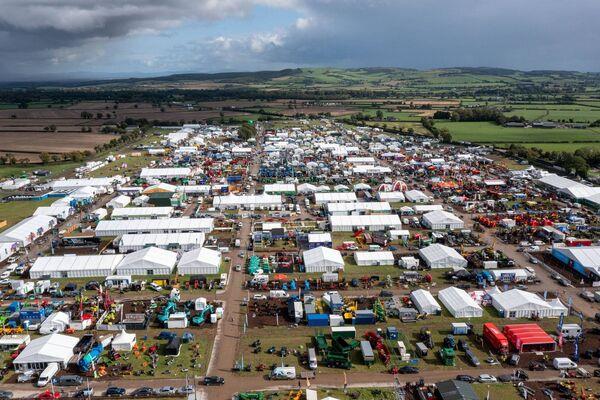 Ploughing 2023 exhibition site. Picture: Alf Harvey