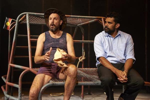 Maitland Schnaar and Alan Little in Co<em></em>nversations with the Dead.