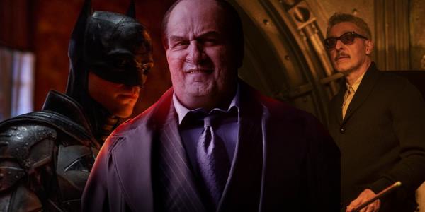 Batman, Penguin and Falcone in The Batman