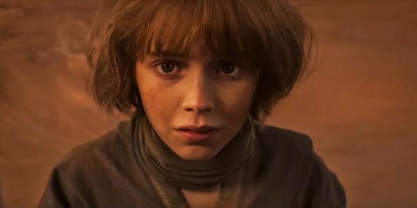 Alyla Browne as young Furiosa in Furiosa in Furiosa: A Mad Max Saga
