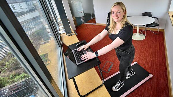 I used a walking pad to walk 10,000 steps a day for a mo<em></em>nth — here’s what happened