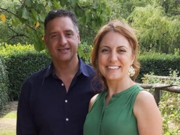 Daniel Mazzotta with his wife, Felicia
