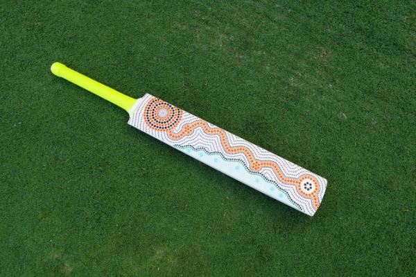 Fans can buy the bat at auction.