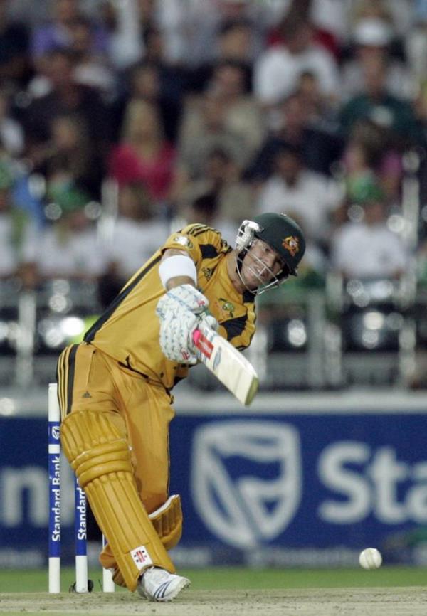 David Warner at Monday’s press conference.