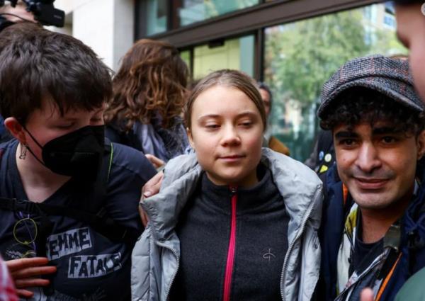 Greta Thunberg pleads not guilty after arrest at Lo<em></em>ndon protest