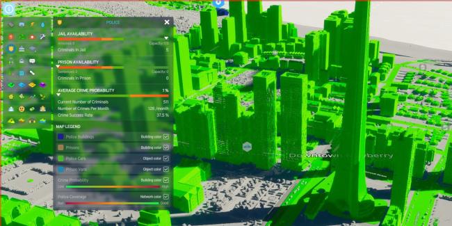cities skylines 2 crime overlay panel