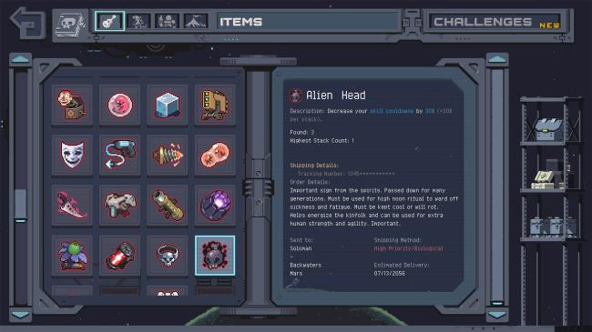 alien head item des<em></em>cription