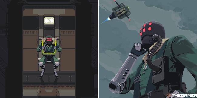 pilot character select and full art split