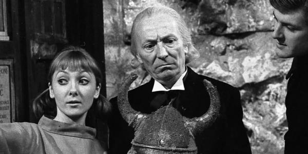 The First Doctor, Steven, and Vicki in Doctor Who