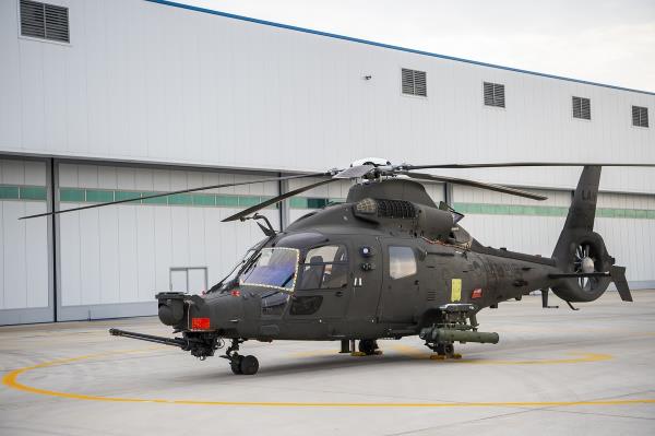 This file photo provided by Korea Aerospace Industries shows a light attack helicopter. (PHOTO NOT FOR SALE) (Yonhap)