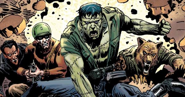 Creature Commandos comic book artwork