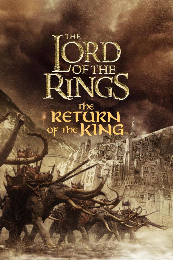 Gollum creepily smiling in The Lord of the Rings: The Return of the King.