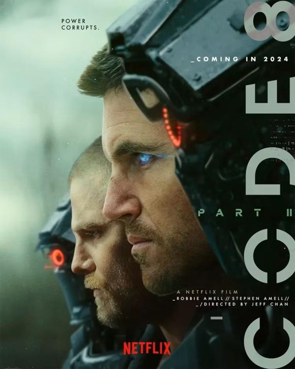 New poster for Code-8-Part II.